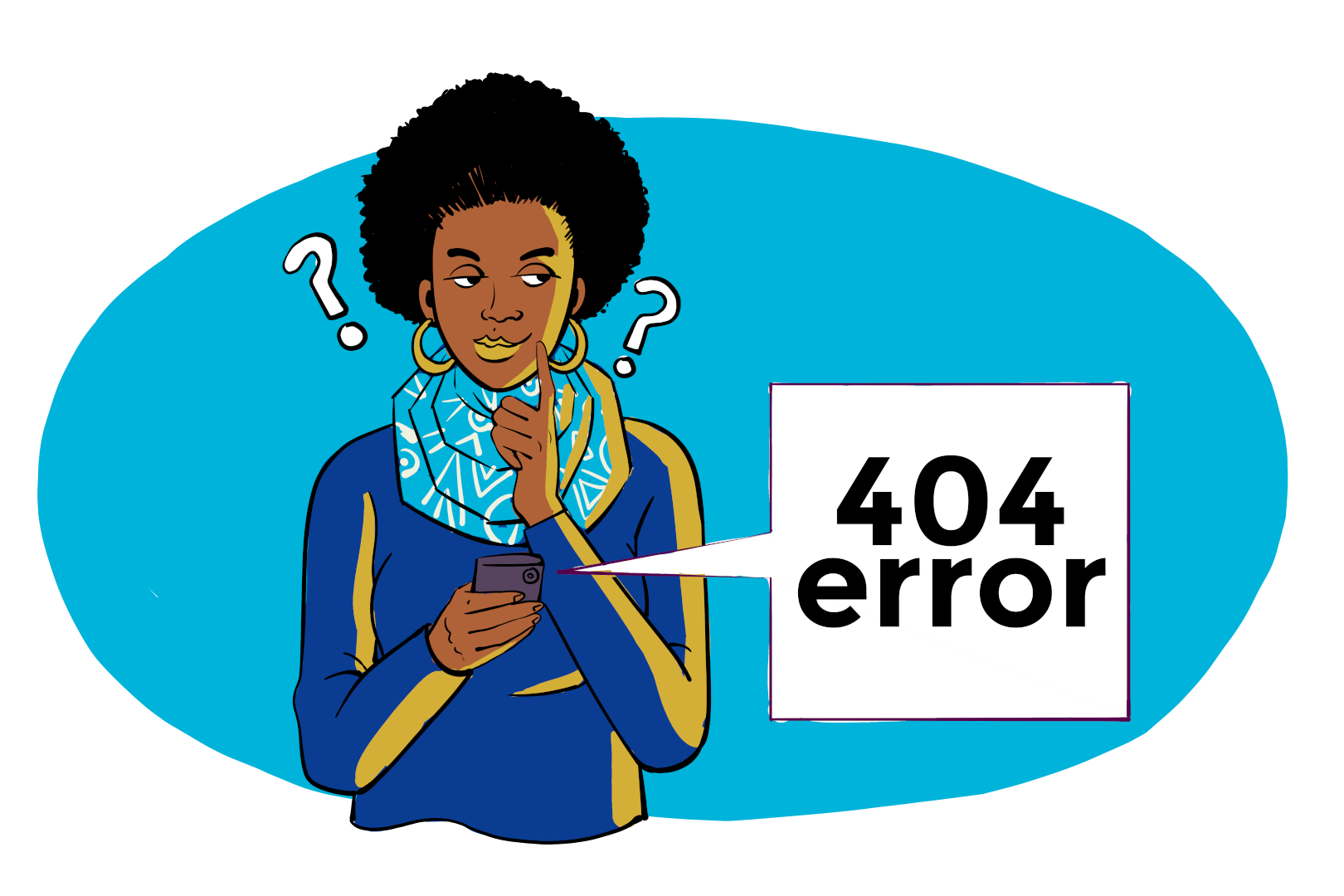 404 error. Page not found